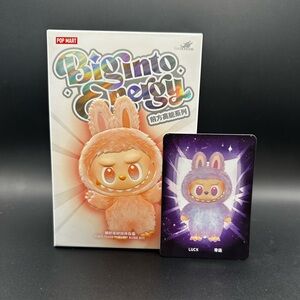 Labubu Big Into Energy Vinyl Face Plushie - Luck